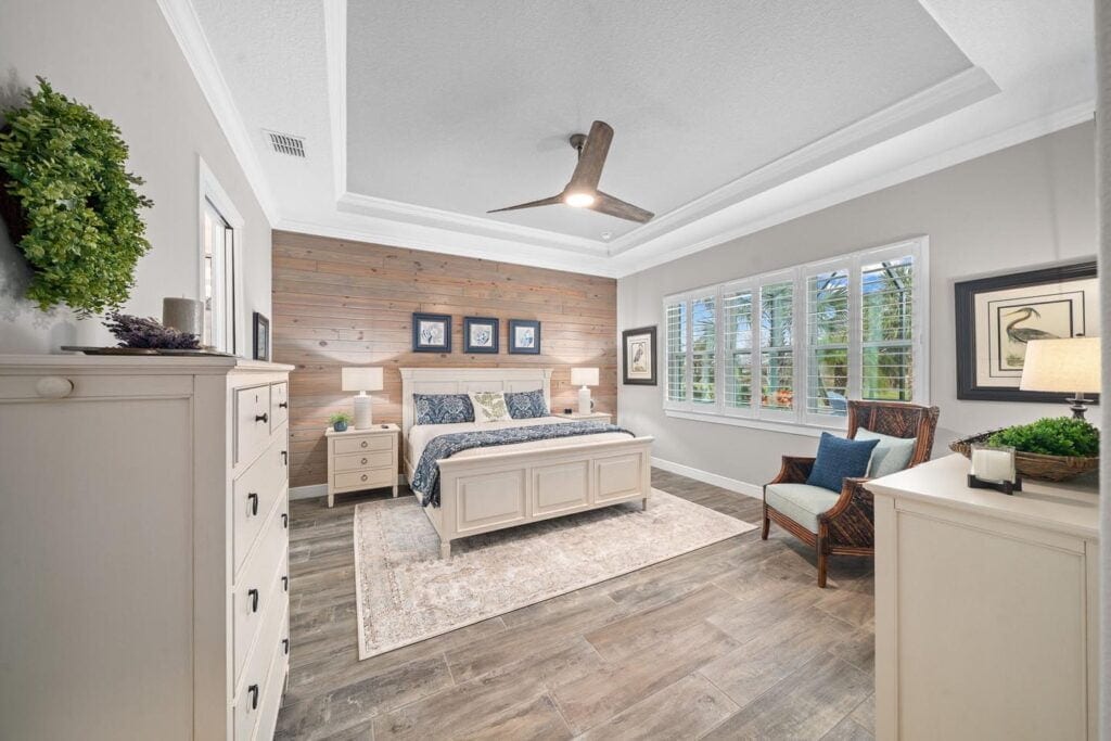 real estate photo of a bedroom